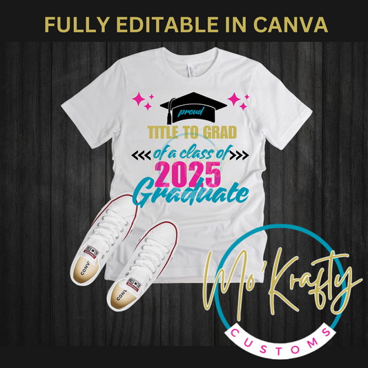 2025 GRAD FAMILY 15 EDITABLE DESIGNS