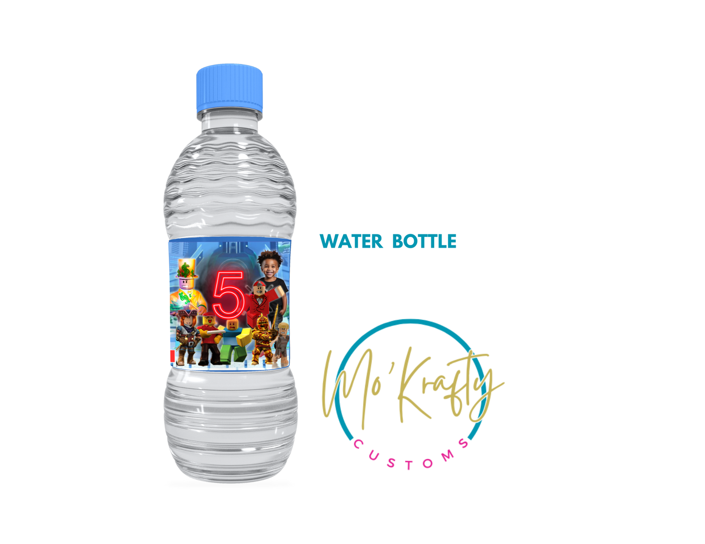 ROBLOX CUSTOM WATER BOTTLE