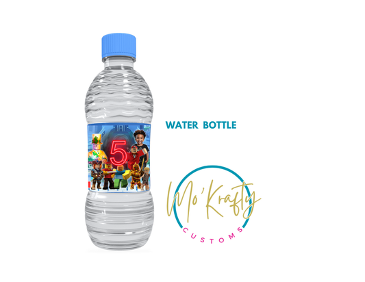 ROBLOX CUSTOM WATER BOTTLE